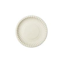 9-дюймовая круглая одноразовая посуда из жмыха сахарного тростника, тарелка для вечеринок, 100% биоразлагаемые тарелки